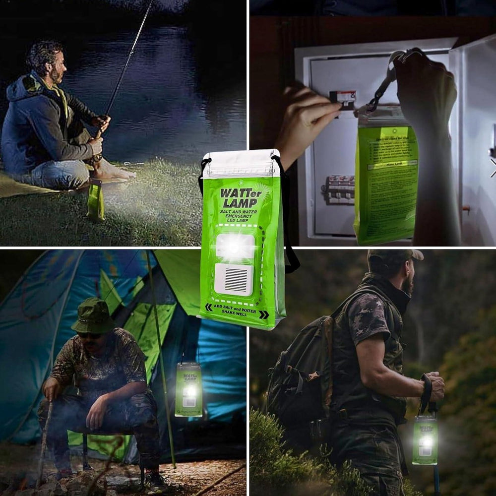 Zoutwaterlamp – Noodlamp zonder Batterijen – Waterdicht