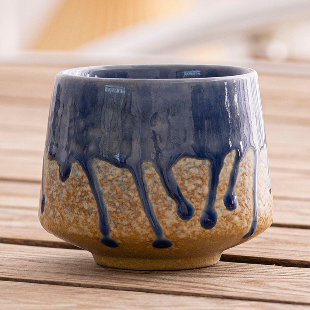 Keramische Koffiekopjes Set van 4 in Geschenkdoos – Design 3