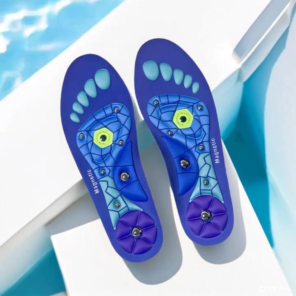 Magnetische Massage Inlegzolen – Maat 40-42 – Groen