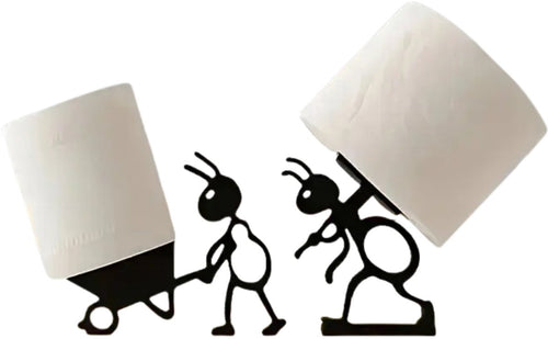 Toiletrolhouder Mieren – Set van 2