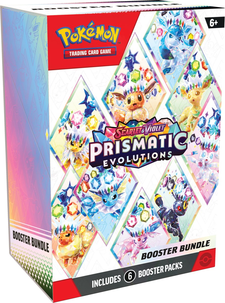 Pokémon TCG Scarlet & Violet Prismatic Evolutions Booster Bundle
