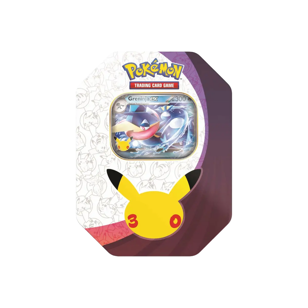 Pokémon TCG 30th Celebration ex Tin – Greninja ex