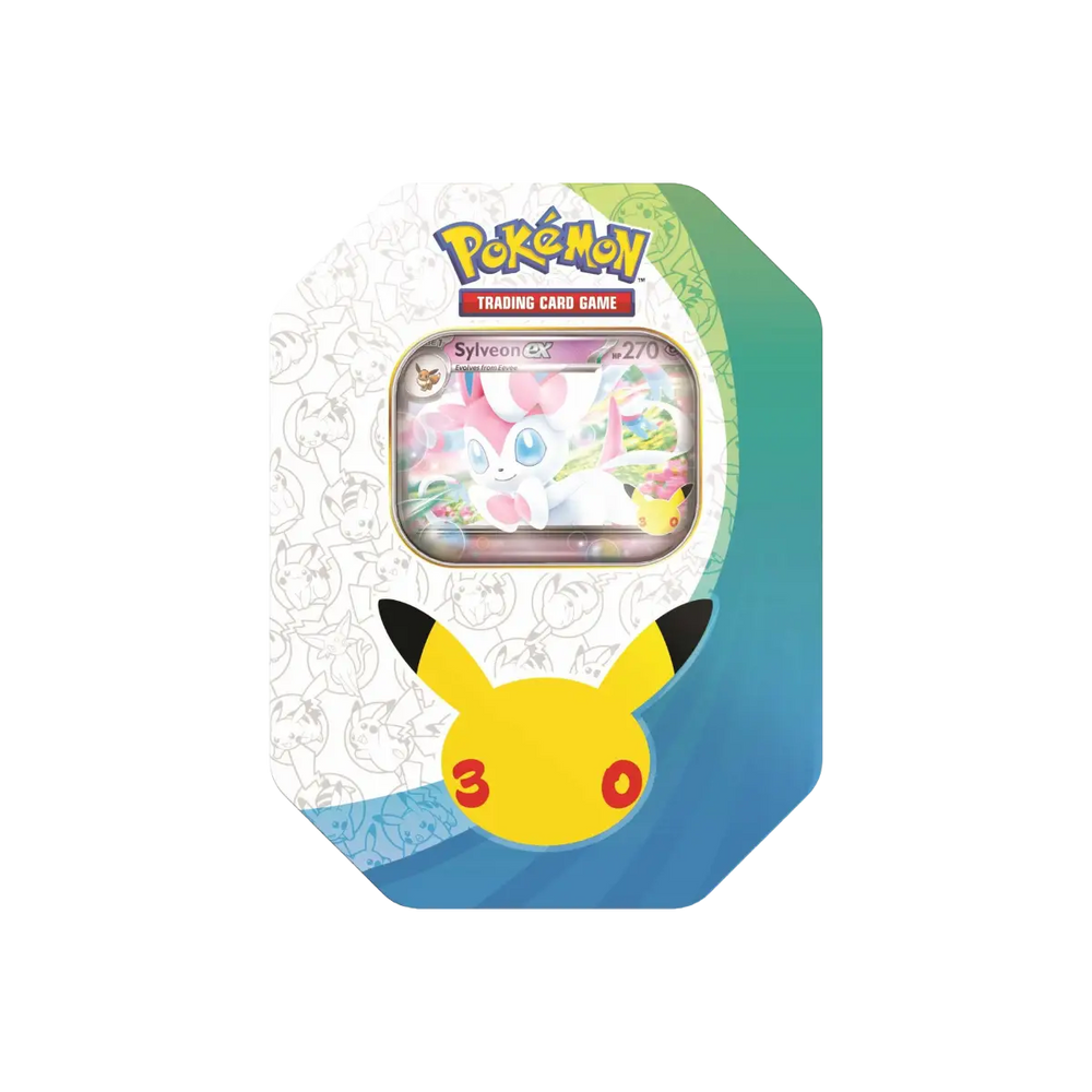 Pokémon TCG 30th Celebration ex Tin – Sylveon ex