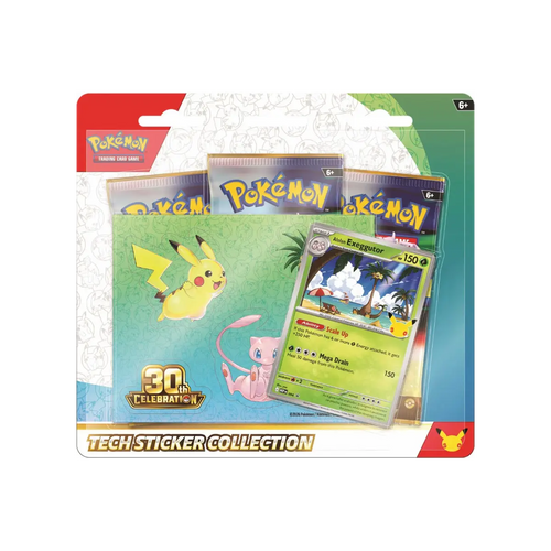 Pokémon TCG 30th Celebration Tech Sticker Collection – Alolan Exeggutor