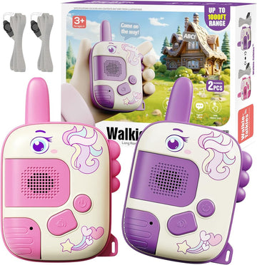 Walkie Talkies voor Kinderen – Set van 2 – Meisjes