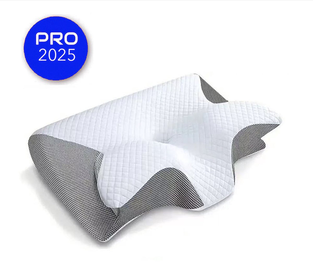 Anti-Snurk Vlinderkussen van Memory Foam – Wit