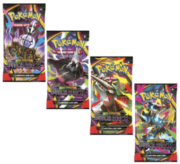 Pokémon TCG Mega Evolution Pitch Black – 4 Booster Packs