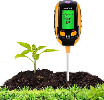 Digitale Bodemtester voor Tuin en Planten – 5-in-1 met Luchtvochtigheid