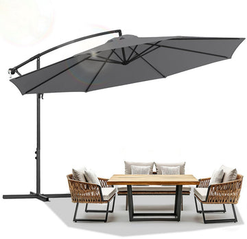 Zweefparasol 3,5 m met UV 50+