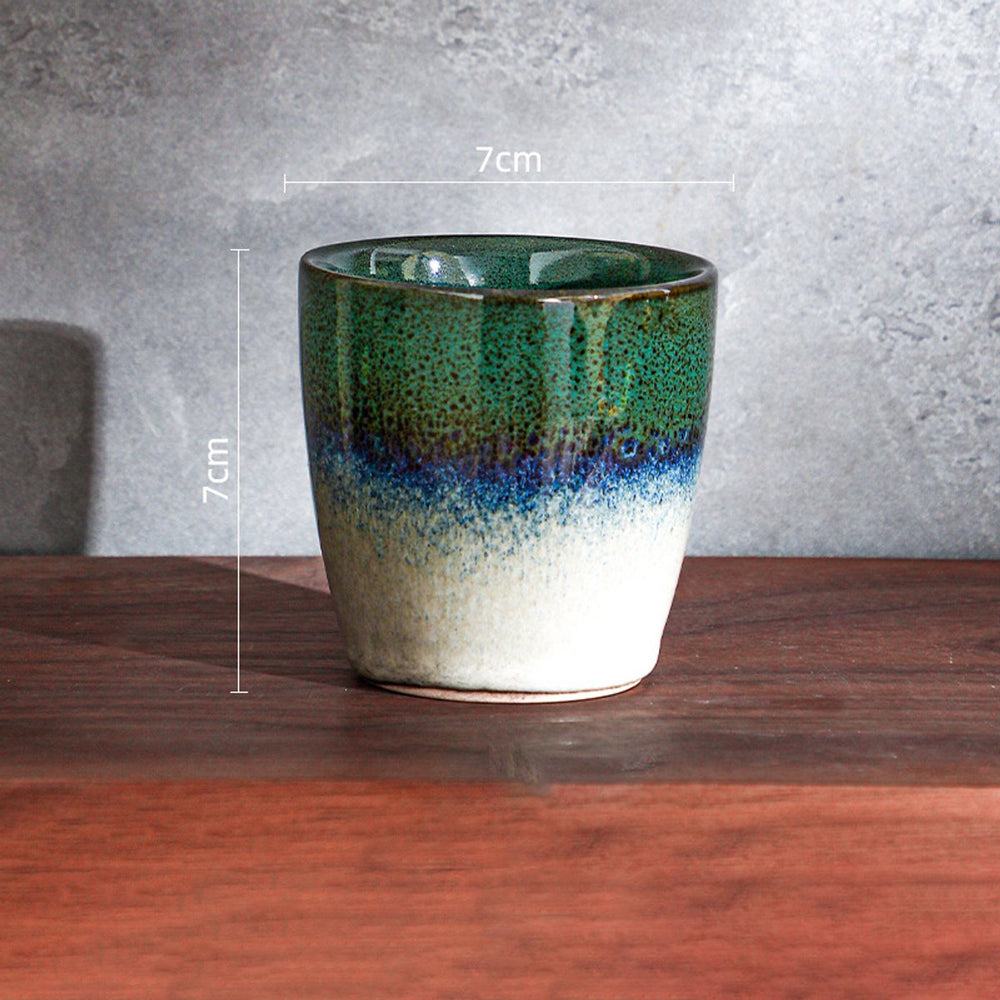 Keramische Koffiekopjes Set van 4 in Geschenkdoos – Design 5