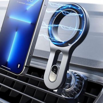Magnetische Telefoonhouder voor in de Auto – 12 Magneten