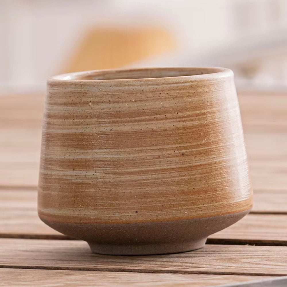 Keramische Koffiekopjes Set van 4 in Geschenkdoos – Design 1