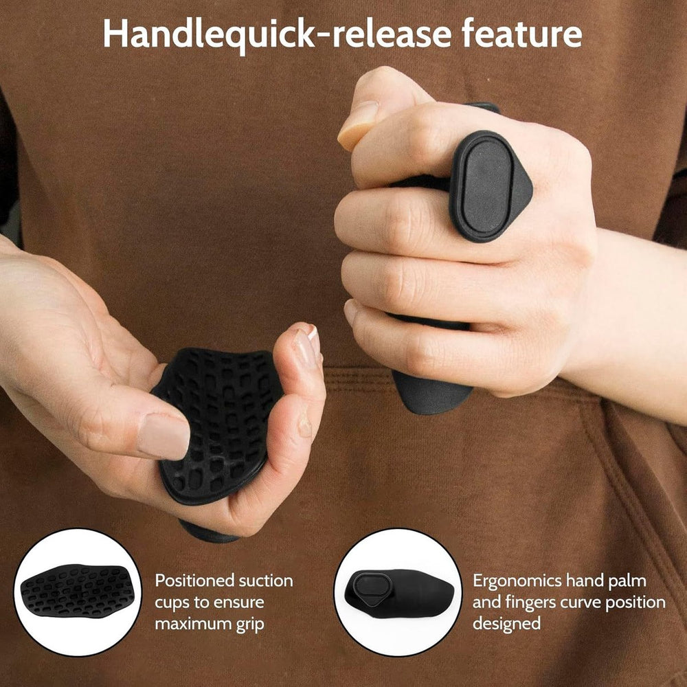 Rubberen Gym Grips – Antislip Handbescherming – 2 Stuks