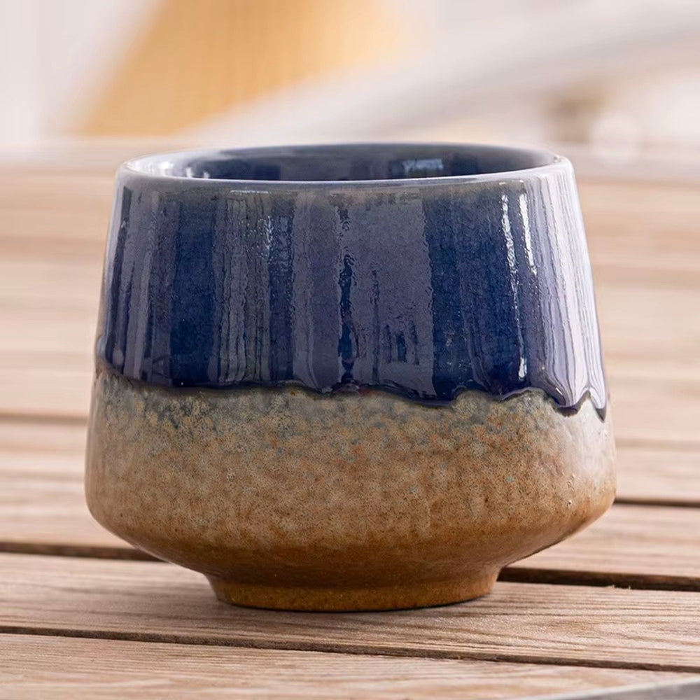 Keramische Koffiekopjes Set van 4 in Geschenkdoos – Design 1