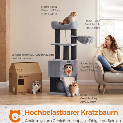 Krabpaal Kitty Condo 141 cm