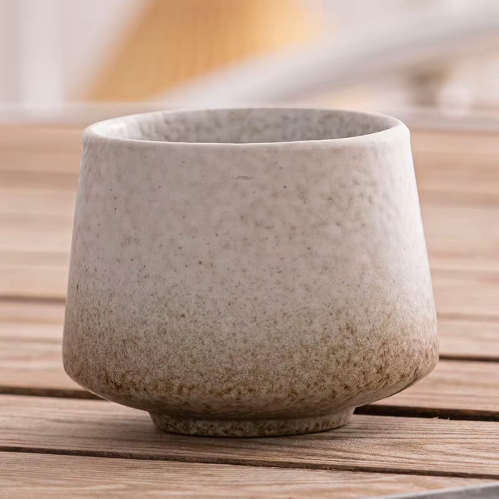 Keramische Koffiekopjes Set van 4 in Geschenkdoos – Design 1