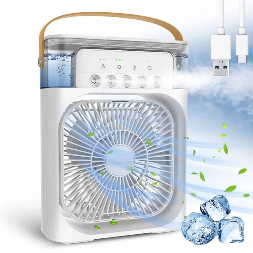 Mini Aircooler 3-in-1 met Luchtbevochtiger