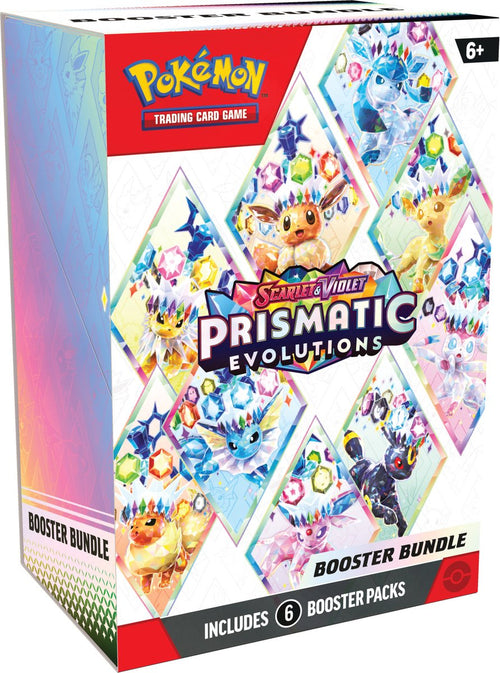 Pokémon TCG Scarlet & Violet Prismatic Evolutions Booster Bundle