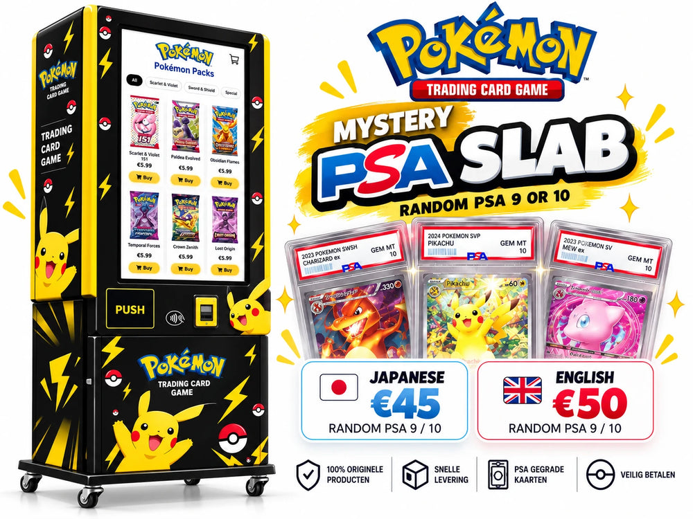 Mystery PSA Slab: Japans of Engels, random PSA 9 of 10