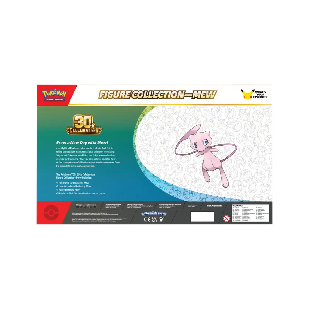 Pokémon TCG 30th Celebration Figure Collection – Mew, foto 4