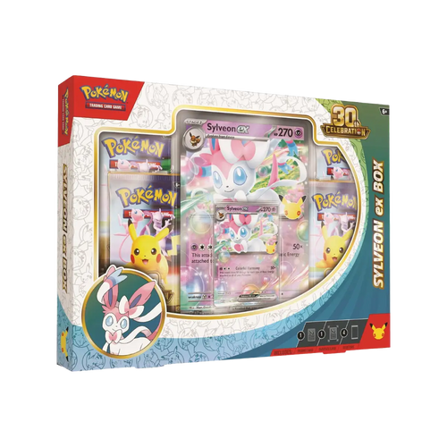 Pokémon TCG 30th Celebration Pokémon ex Box – Sylveon ex