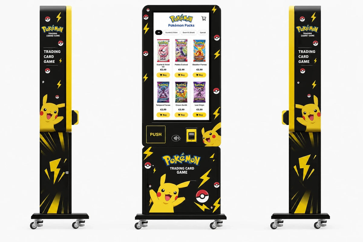 De FluxGoods Pokémon vending machine