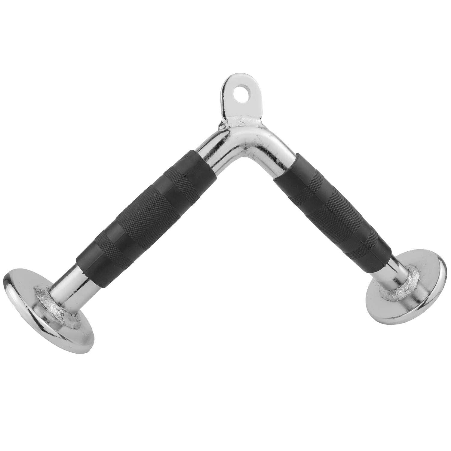 Tricep V - Bar Pull Down Attachment for Multi Gym Machines - Close Grip Handle - FluxGrip